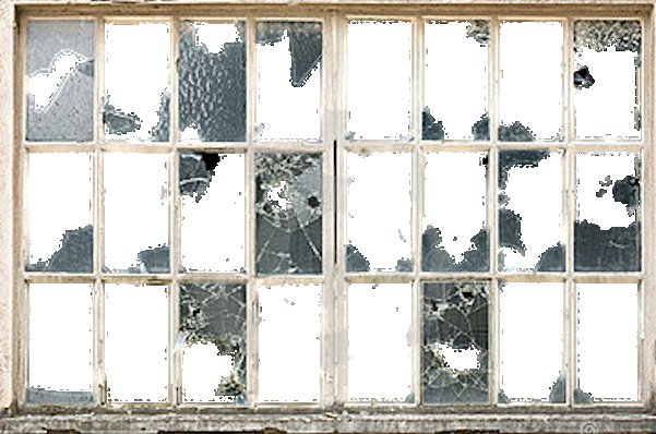 Разбитое окно для фотошопа