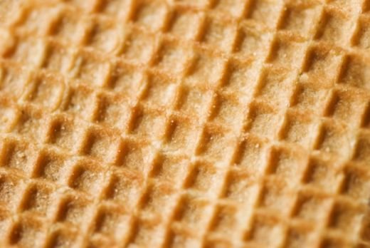 Текстура вафельного рожка