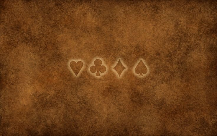 Карточный стол фон