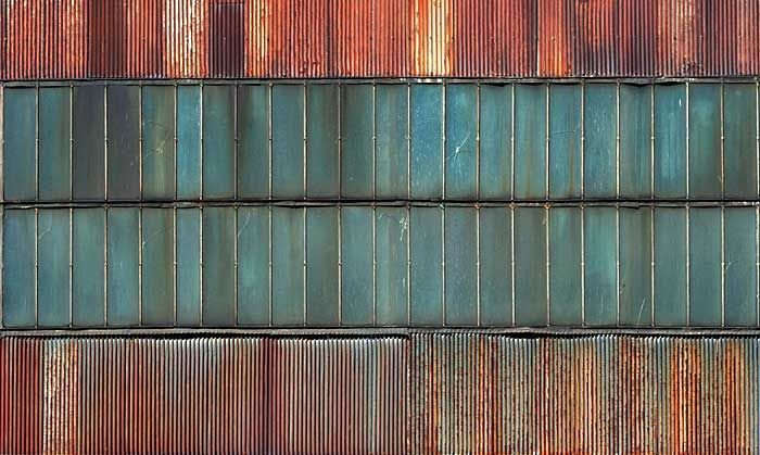 Металлическая крыша текстура