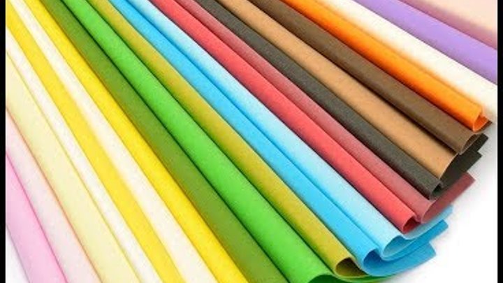 Цветная бумага фоамиран