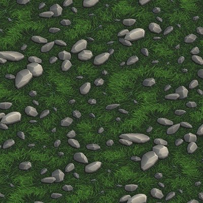 Трава вид сверху