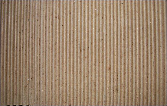Гофрированный картон текстура