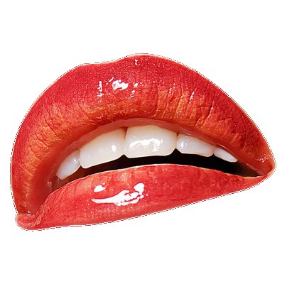 Открытые губы