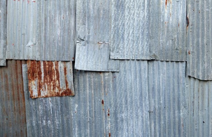 Металлическая крыша текстура