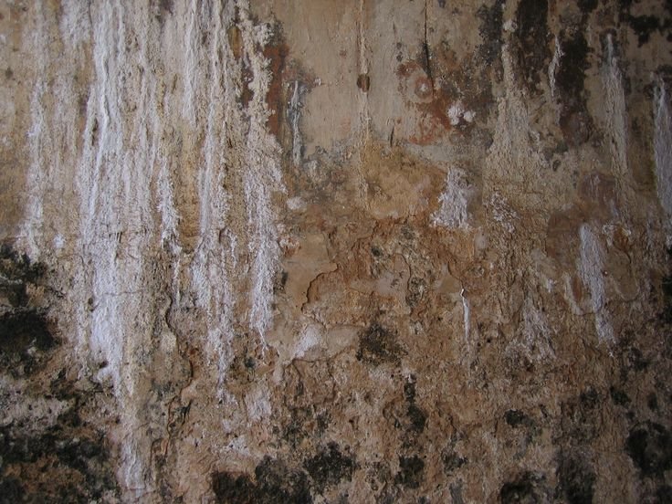 Грязная бетонная стена