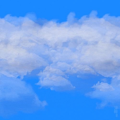 Движущиеся облака