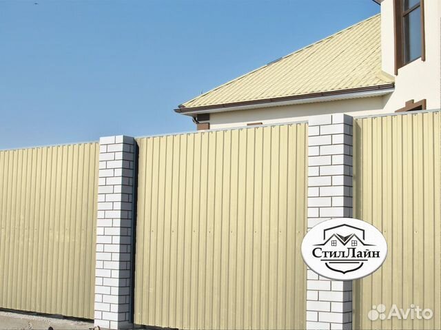 Профлист слоновая кость RAL 1014