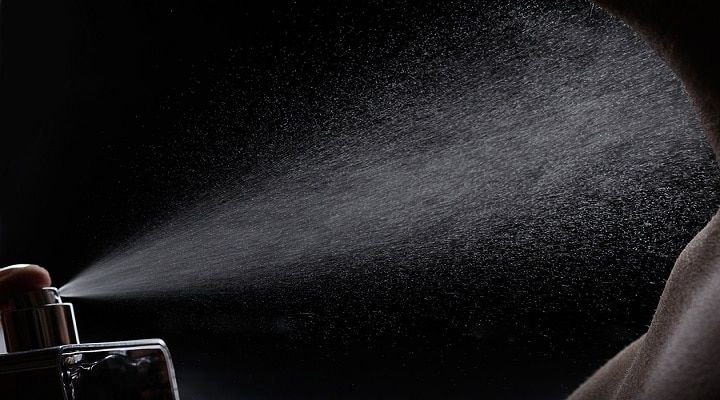 Брызги парфюма