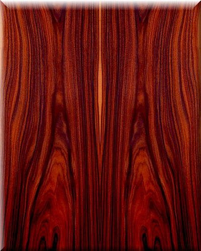 Шпон красное дерево махагон
