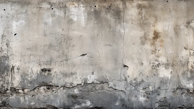 грязной стены