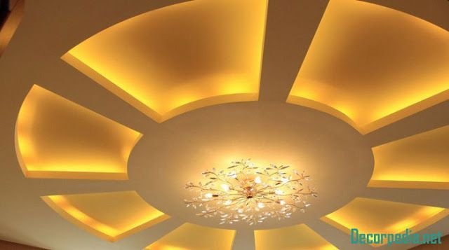 Фигурные потолки из гипсокартона