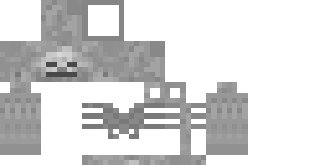 Скин скелета в МАЙНКРАФТЕ