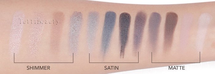 теней матовые сатиновые