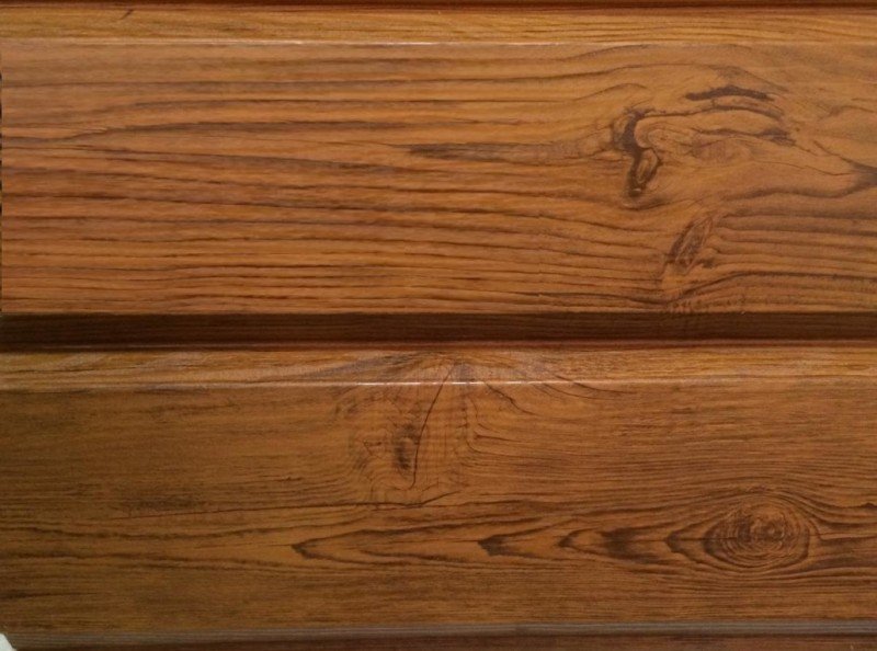 Гранд лайн золотой дуб сайдинг металлический