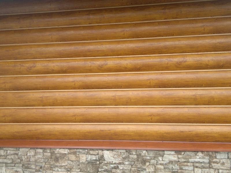 Металлосайдинг блок-Хаус (бревно)