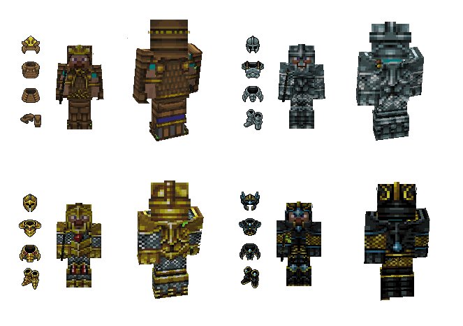 Броня самурая майнкрафт