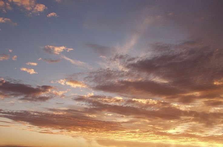 Вечернее небо