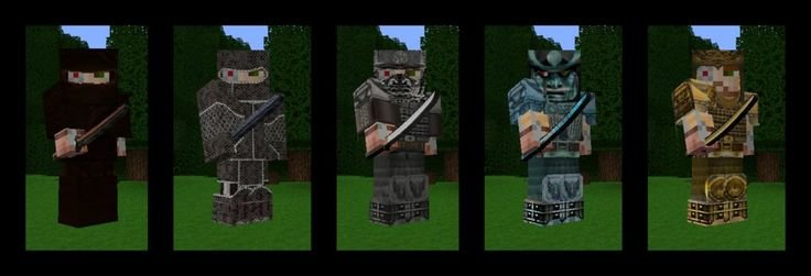 Броня самурая майнкрафт