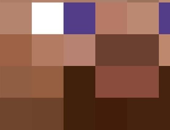 Лицо Стива из МАЙНКРАФТА