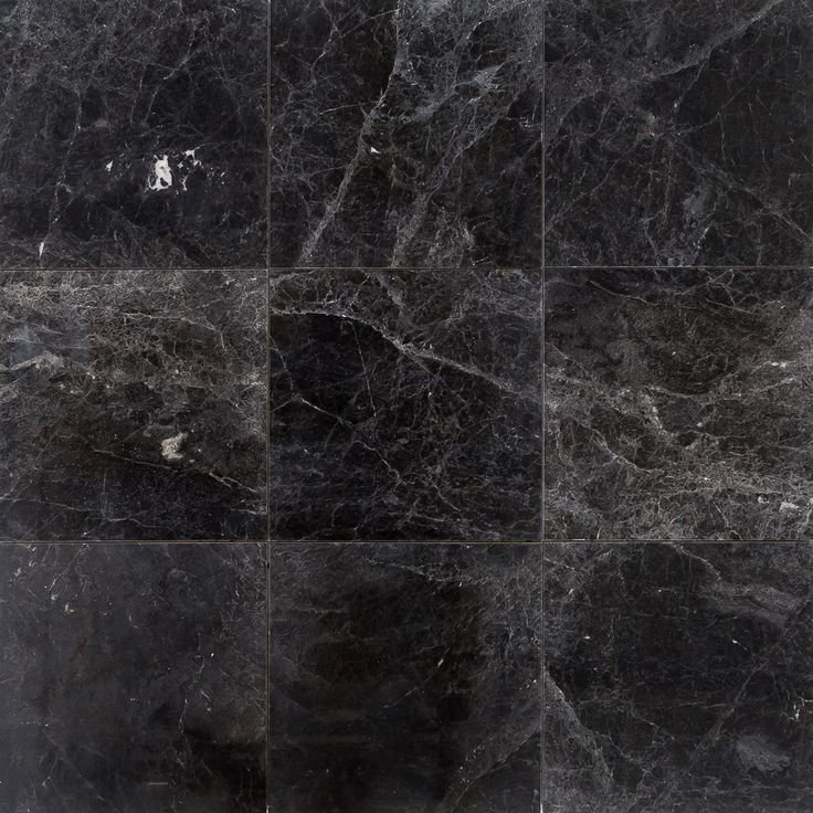 Dark Black Marble Bathroom плитка