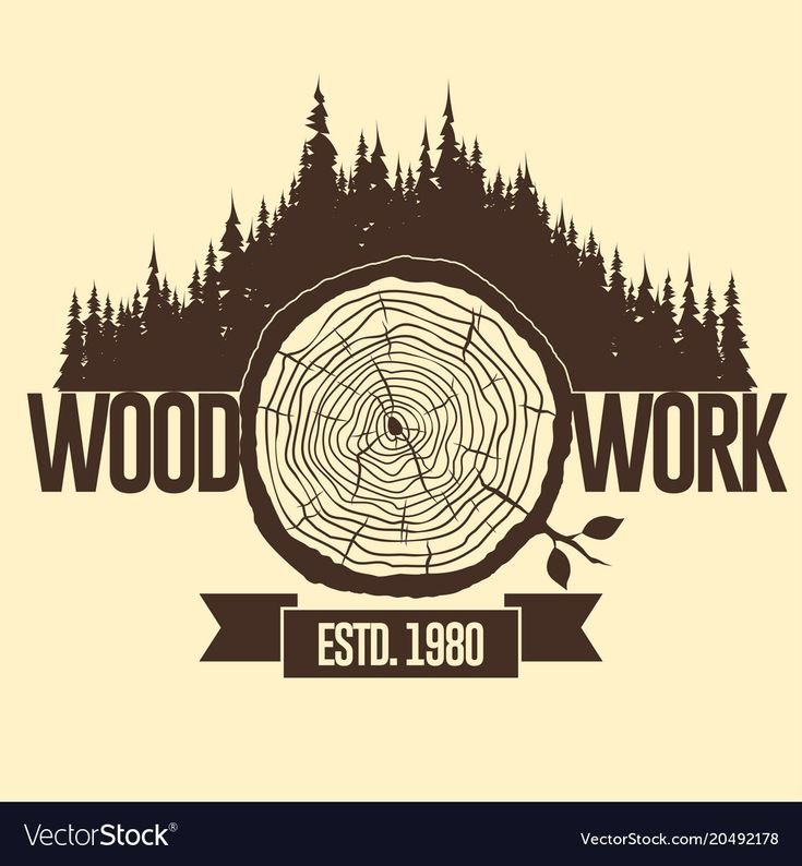 Срез дерева логотип