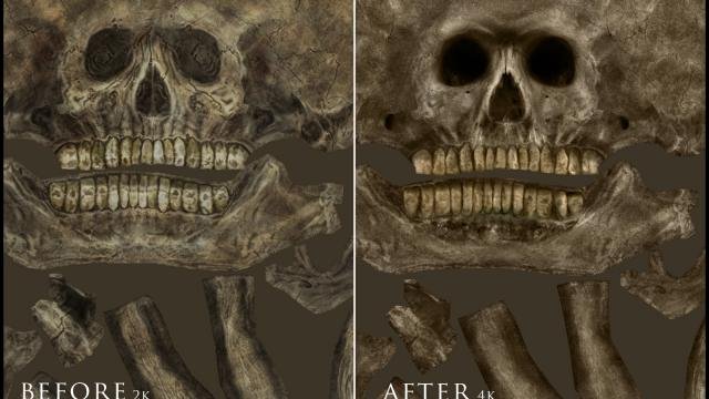 Скелет скайрим