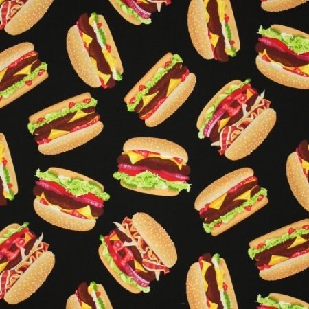 Фон с бургерами