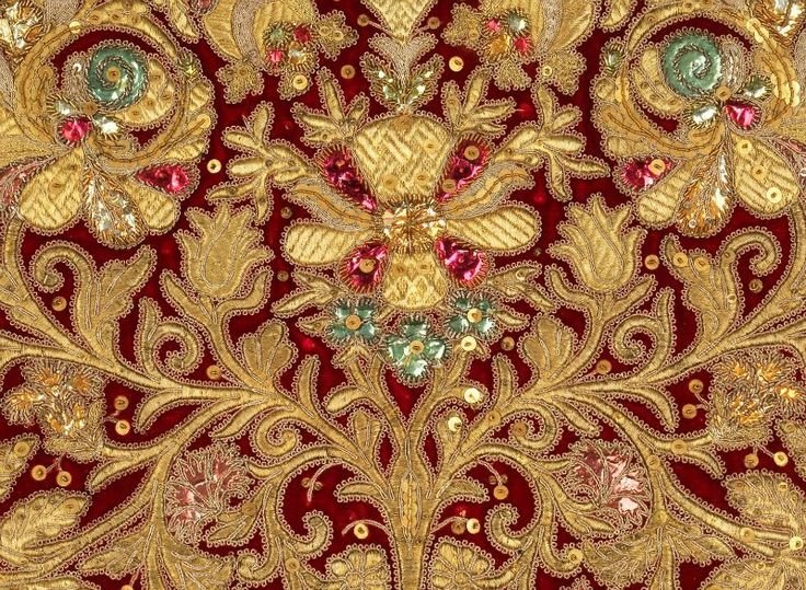 Торжокское золотное шитьё