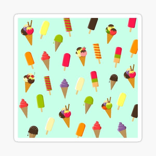 Мороженое паттерн вектор