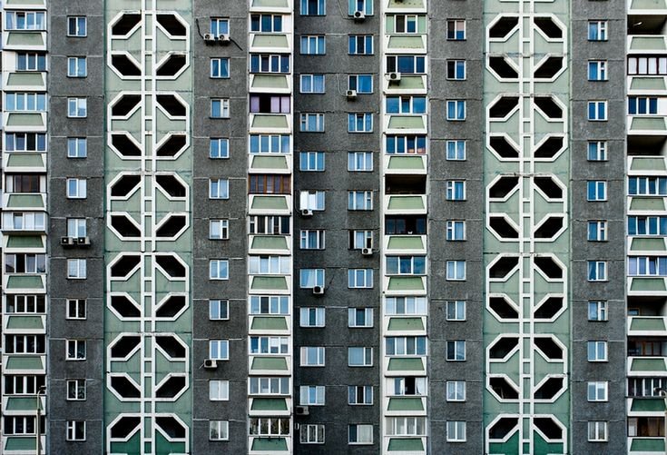 Советские многоэтажки