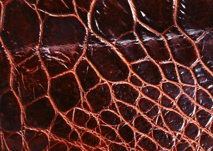 Искусственная кожа lt.Brown 43609 крокодил