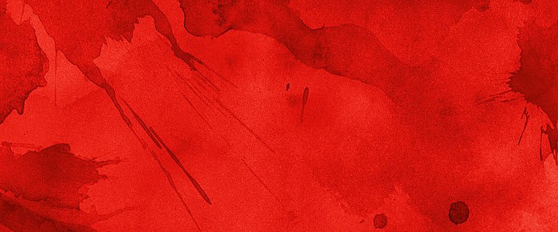 Красный акварельный фон