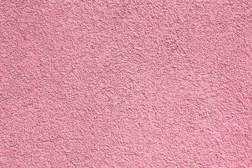 Стена розовая штукатурка