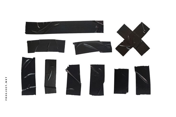 Скотч черный