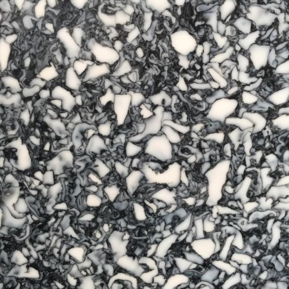 Текстура переработанного пластика