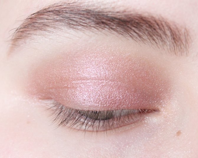 Бежевые тени
