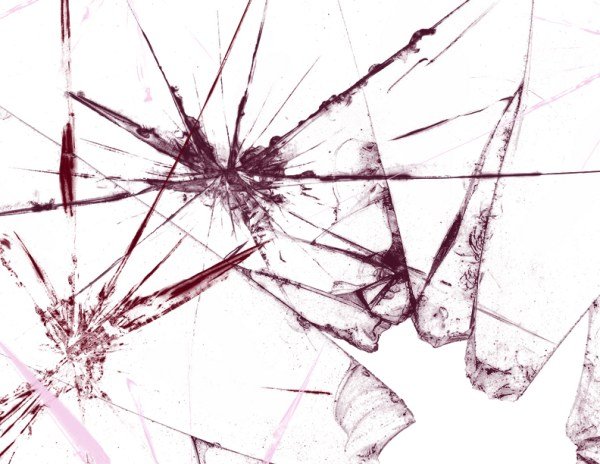 Трещина на стекле