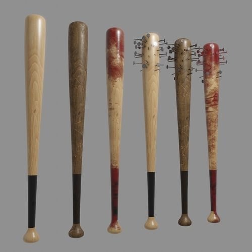 Текстура бейсбольная бита