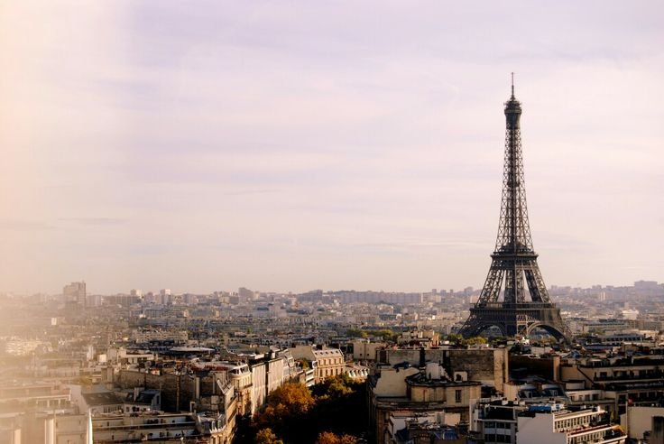 Эйфелева башня в Париже фото