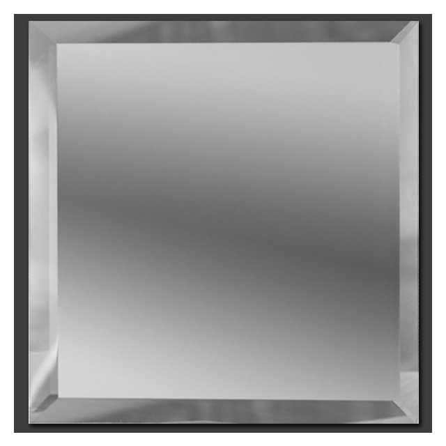 Зеркало тонированное (графит) AGC 4 мм