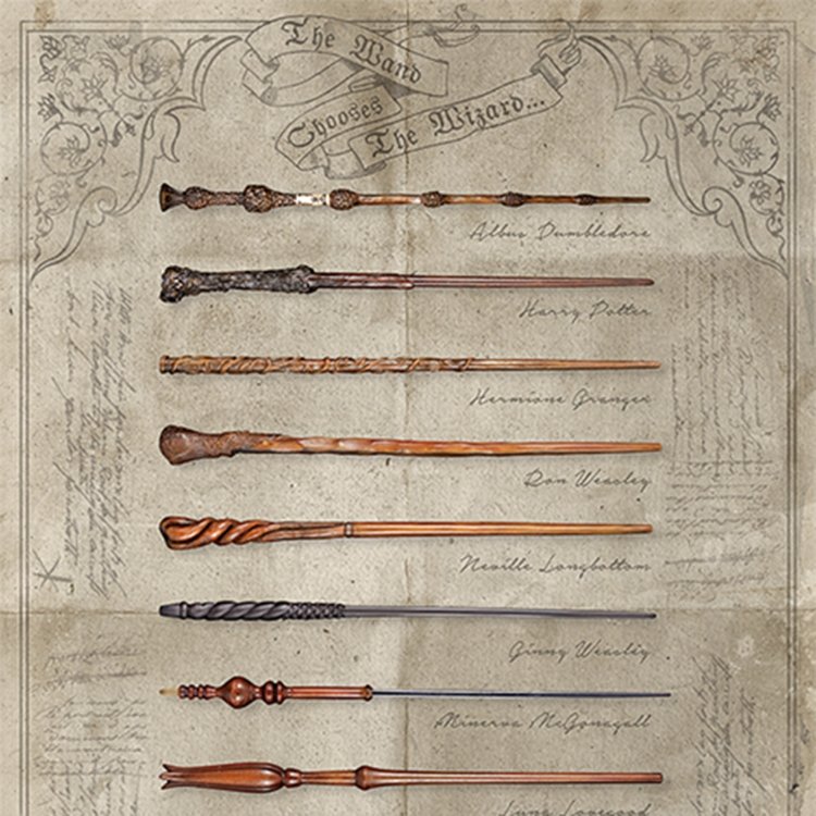 Волшебные палочки Гарри Поттер и их владельцев