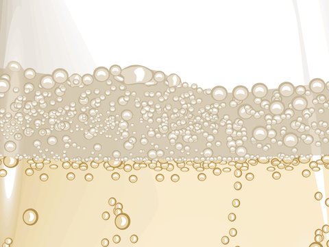 Фон пузырьки шампанского