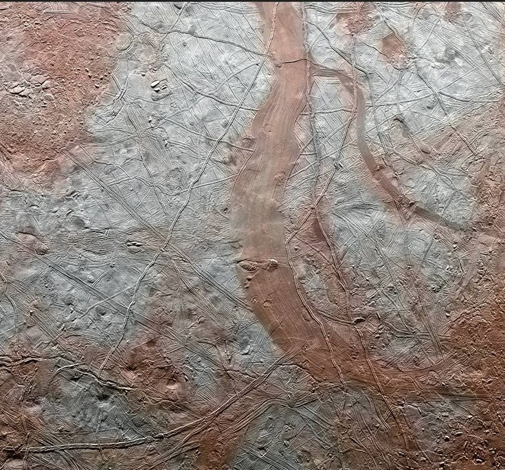 Поверхность Европы спутника Юпитера