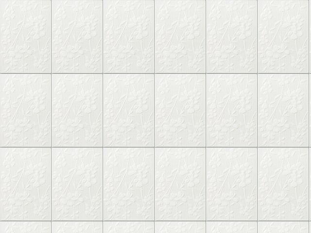 Белая керамическая плитка