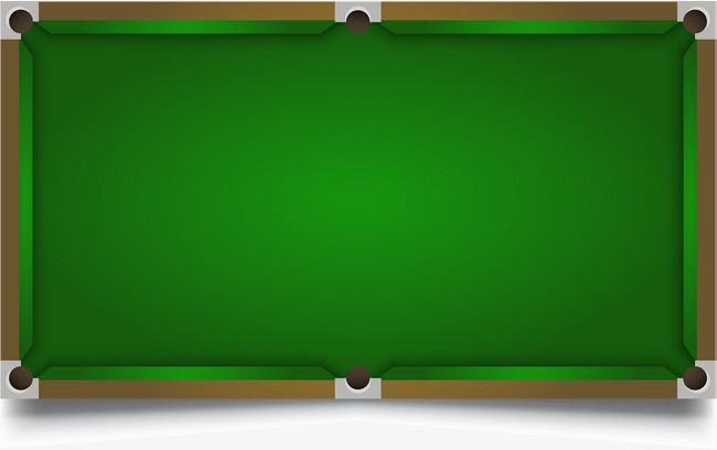 Бильярдный стол сверху