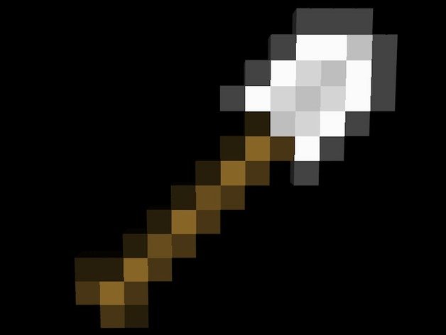 Железная лопата в МАЙНКРАФТЕ