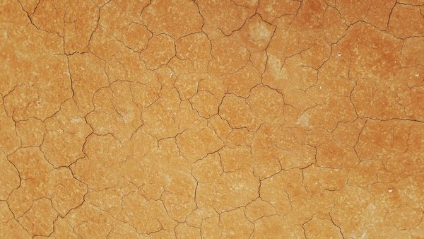 Потрескавшаяся глина текстура