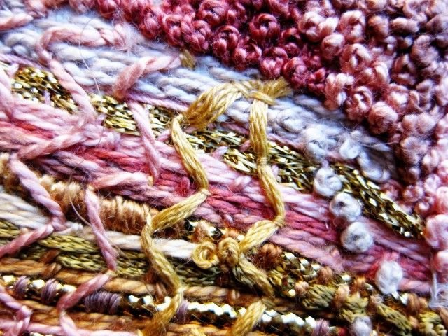 Текстурная вышивка