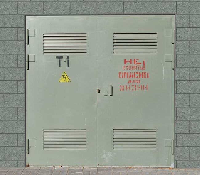 Двери для трансформаторных подстанций ei90